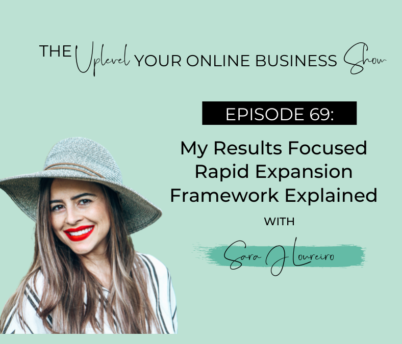 Episode 69: My Results Focused Rapid Expansion Framework Explained