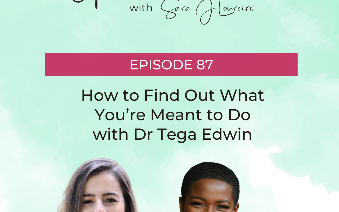 Episode 87: How to Find Out What You’re Meant to Do with Dr Tega Edwin